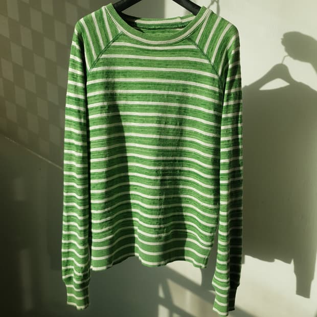KAPITAL stripe sweat shirts