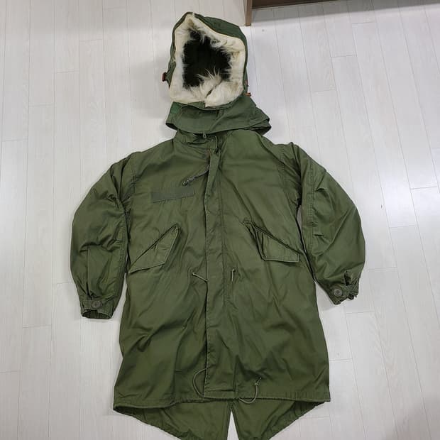 미군 오리지널 M65 피쉬테일 개파카