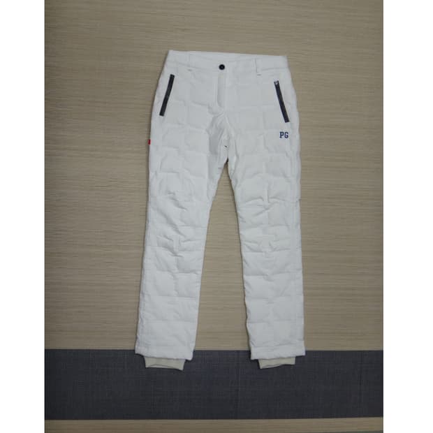 (1size) 파리게이츠 골프 여성 구스다운 패딩바지
