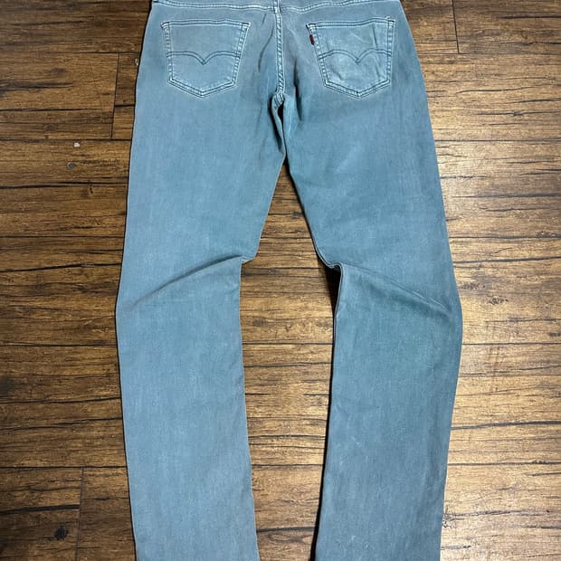 리바이스(Levis) 514 민트 라이트워시 데님 팬츠 W34 L34