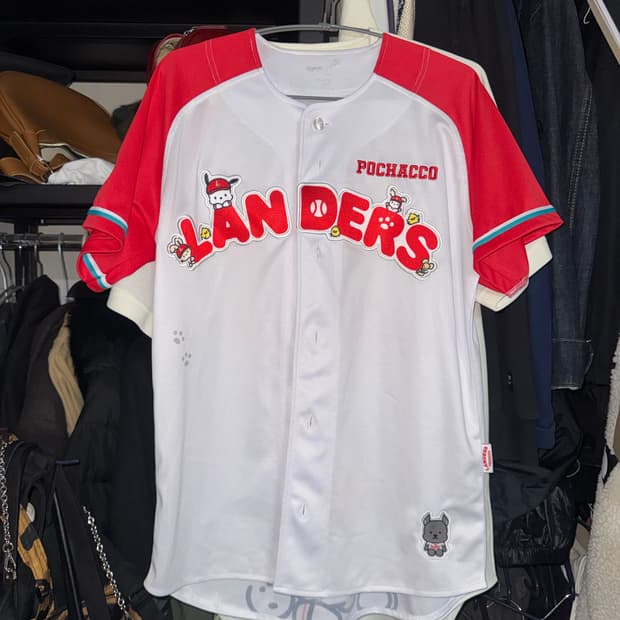 SSG 랜더스 포차코 유니폼 M(95) - 마킹 고명준