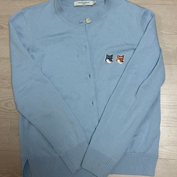 메종키츠네 가디건 