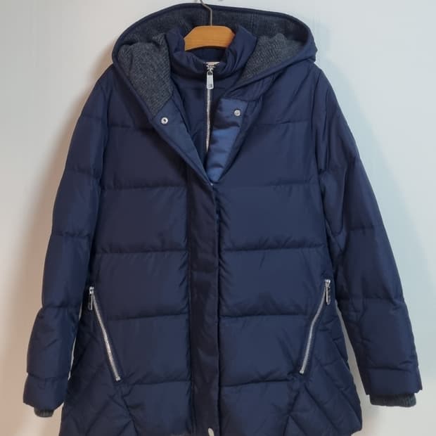 M (66) 타미힐피거 네이비 덕다운 오리털 패딩