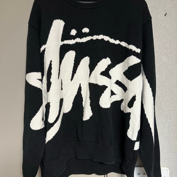 스투시 스탁 니트