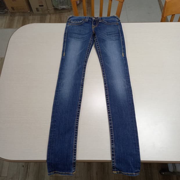 25 트루릴리젼 USA 골반 워싱 스판 슬림일자진 25-296