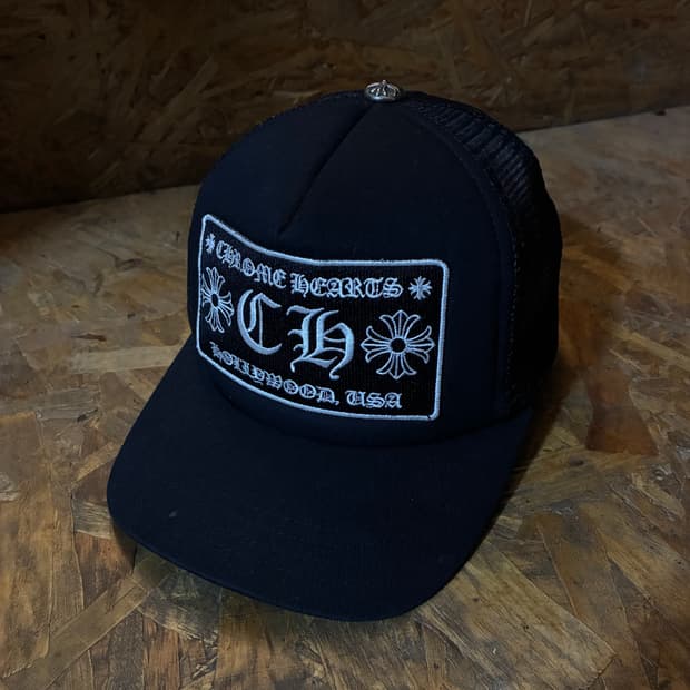 Chrome Hearts 크롬하츠 ch로고 메쉬캡