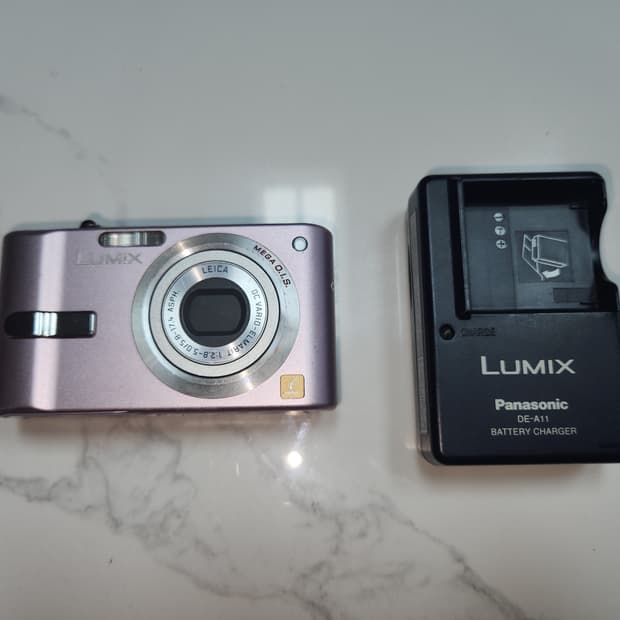 파나소닉 루믹스 fs1 핑크 디카 디지털 카메라 동작 미확인