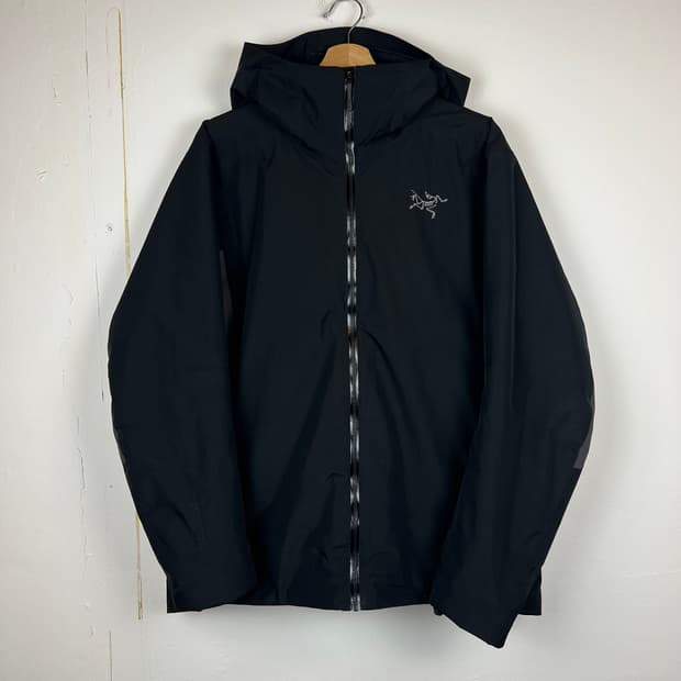 아크테릭스 솔라노 후드 자켓 블랙 M