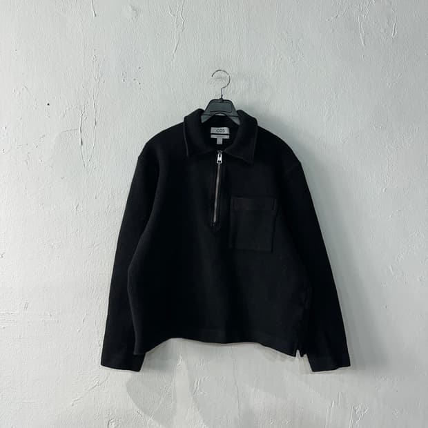 COS 코스 반집업 카라니트 여성M