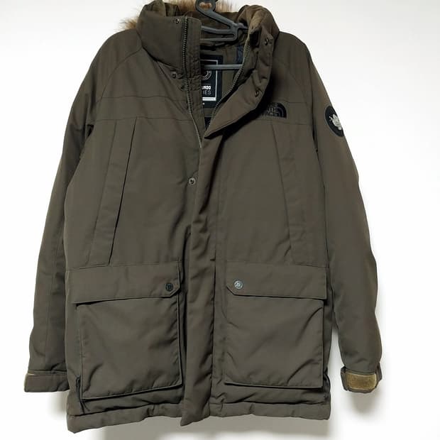 노스페이스 맥머도 카키패딩 90-95