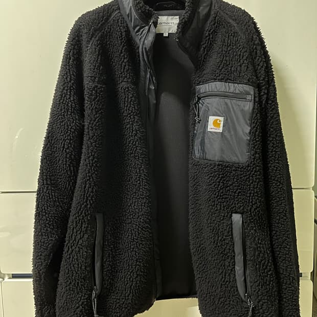 칼하트 wip 후리스 블랙 XL