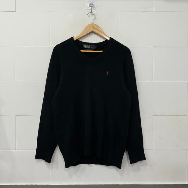 폴로 랄포르렌 꽈배기 니트