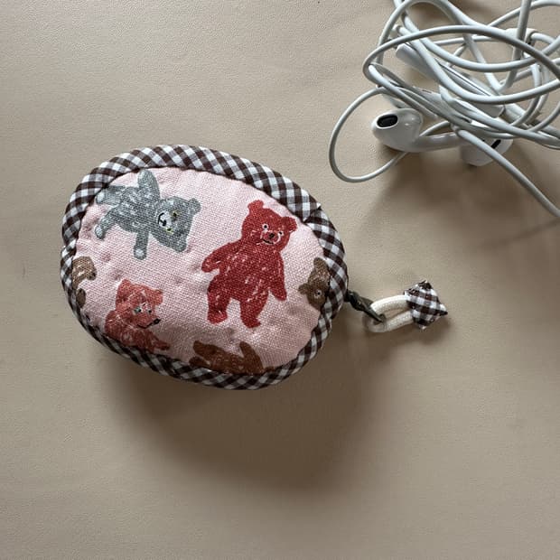 곰돌이 키링 / 에어팟파우치 / 동전지갑 / 작은파우치