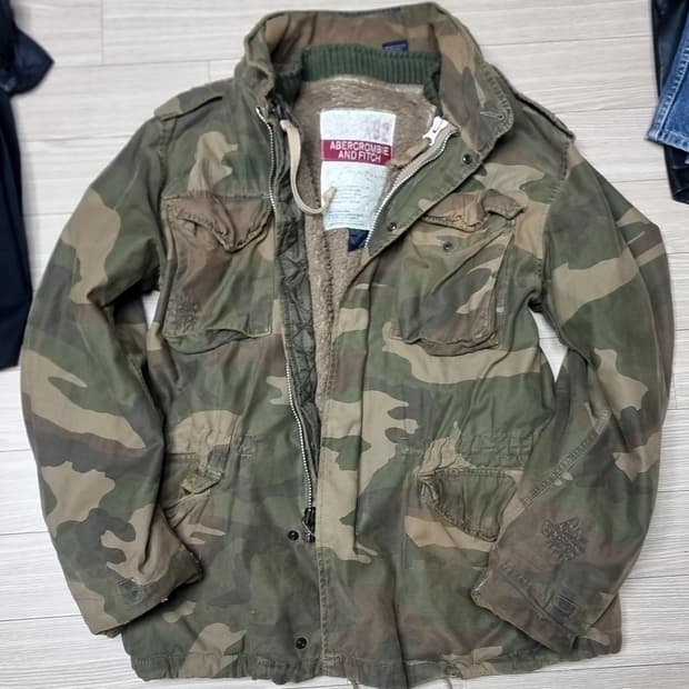아베크롬비 m65 디비전 필드자켓 카모(100-105)