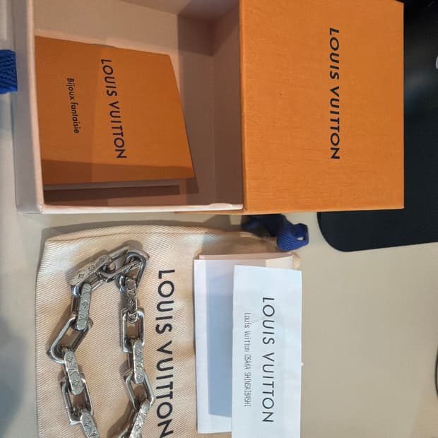 루이비통 버질 체인링크 팔찌 M