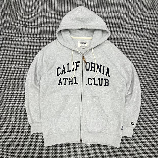 착샷O 후아유 그레이 후드집업