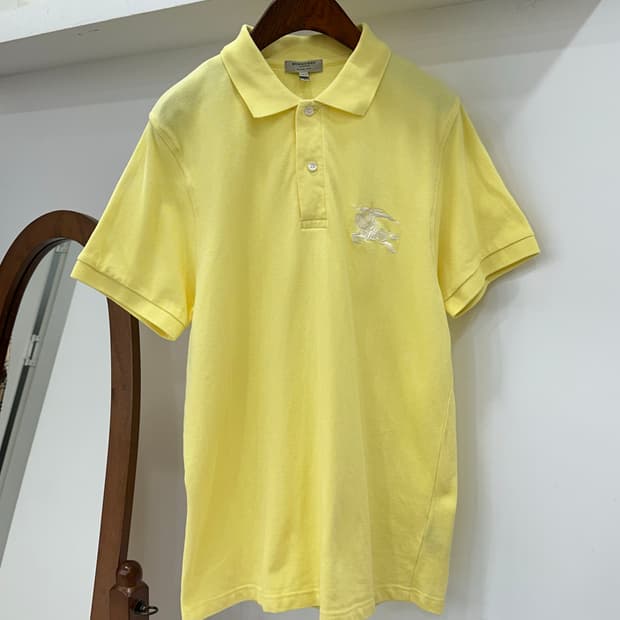 버버리 남성 반팔