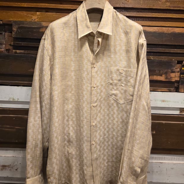 미쏘니 린넨 클래식셔츠