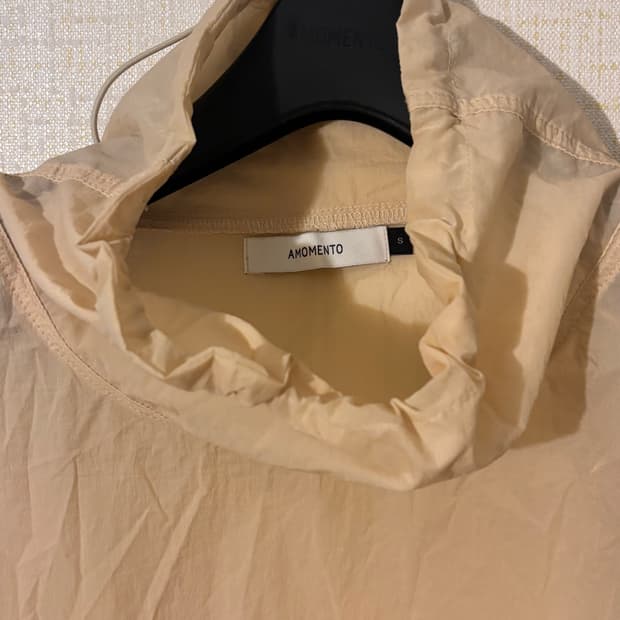 Amomento beige anorak blouse