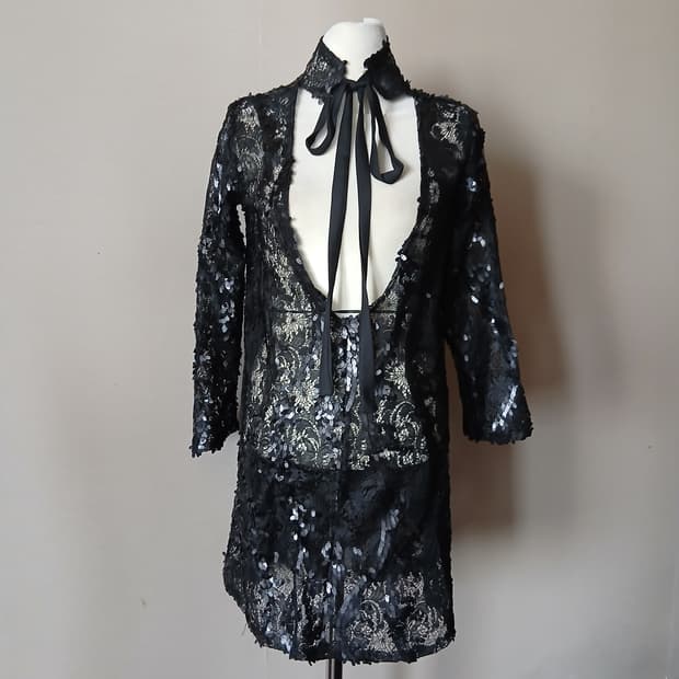 26-3 자라 레이스 섹시핏 블라우스55