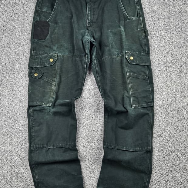 칼하트 립스탑 카고 카펜터 워크팬츠 ( 34 X 32 ) / 9985