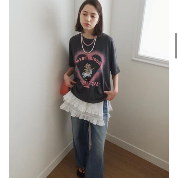 모어쥬드 레이어드 스커트