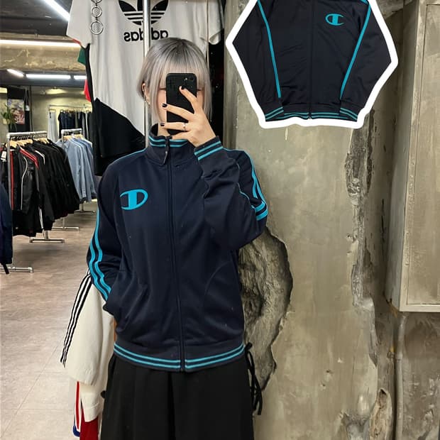 챔피온 져지 네이비 M  #csz2616