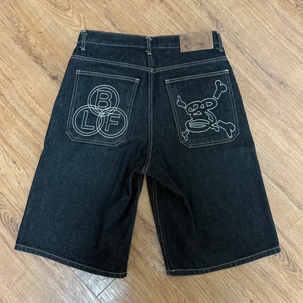 BLF denim shorts