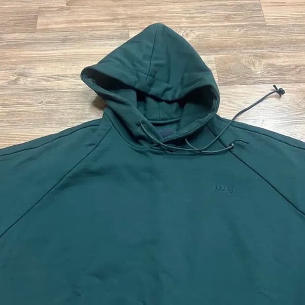 juunj 준지 오버 사이즈 후드 M (105) 다크그린