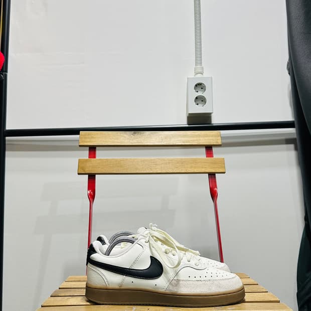 240) 나이키 운동화 여성 여자 신발 코트 버로우 헤리티지