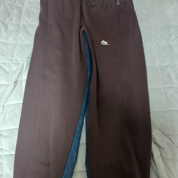 급처)[S] Bless 나이키 리바이스 오버조깅진  브라운/청 센스 단독