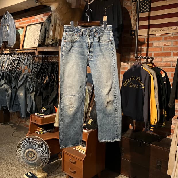 90s USA 빈티지 리바이스 501xx 데님 팬츠