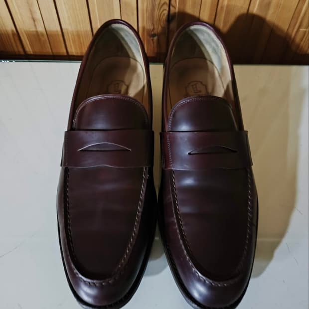 270mm 헤리티지 리갈 버건디 페니로퍼 구두