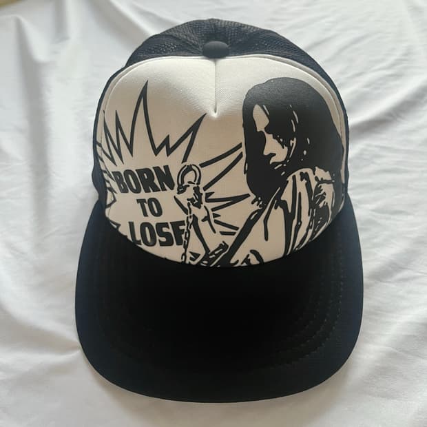 히스테릭 글래머 BORN TO LOSE 장발남 메쉬 캡 모자