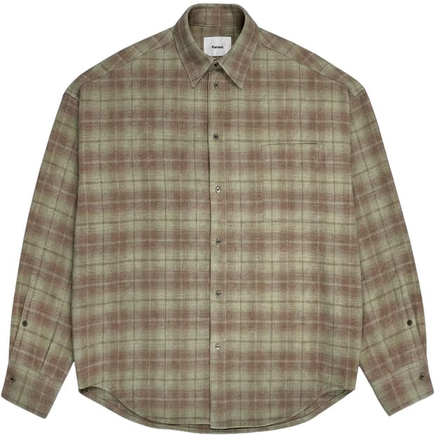 카미엔 이탈리안 베이비 체크 셔츠