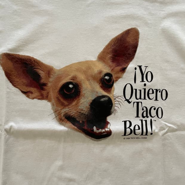 1998 Taco Bell Promo T-shirt