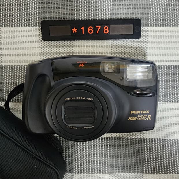 펜탁스 줌 105 R 필름카메라 파우치포함