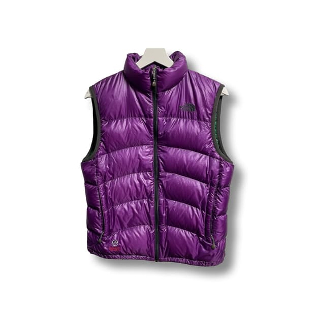 [S] 노스페이스 700 써밋 퍼플 경량 패딩 조끼
