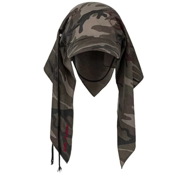 구함) 2000archives camo scarf cap