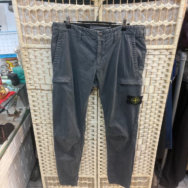 34 정품 스톤아일랜드 카고바지 팝니다