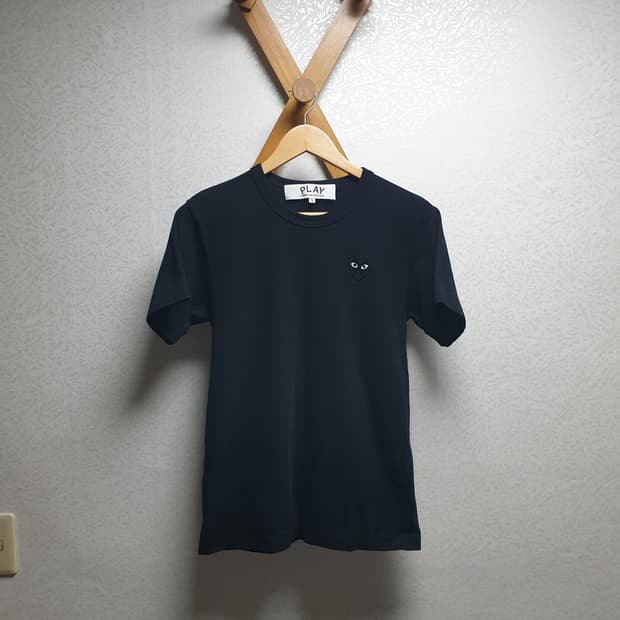 [S/24ss/공용] 꼼데가르송 블랙하트 반팔