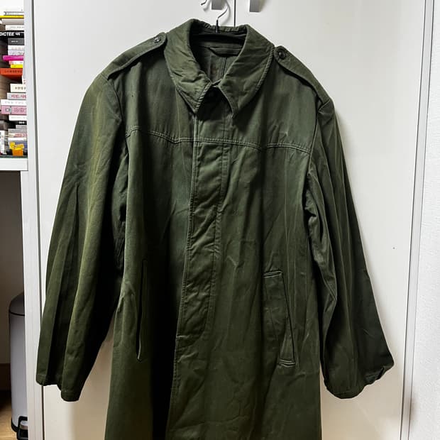 구형 연합군 헝가리 필드 밀리터리 코트 자켓