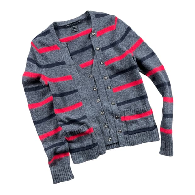 MARC JACOBS 스트라이프 가디건 