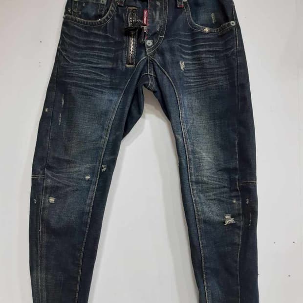 DSQUARED2 디스퀘어드2 데님 지퍼 청바지40