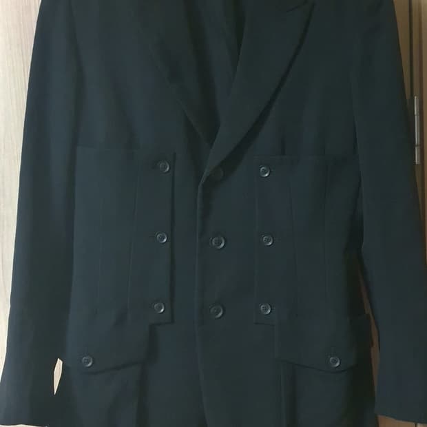 (2)21aw 요지야마모토 뿌르옴므 블레이저