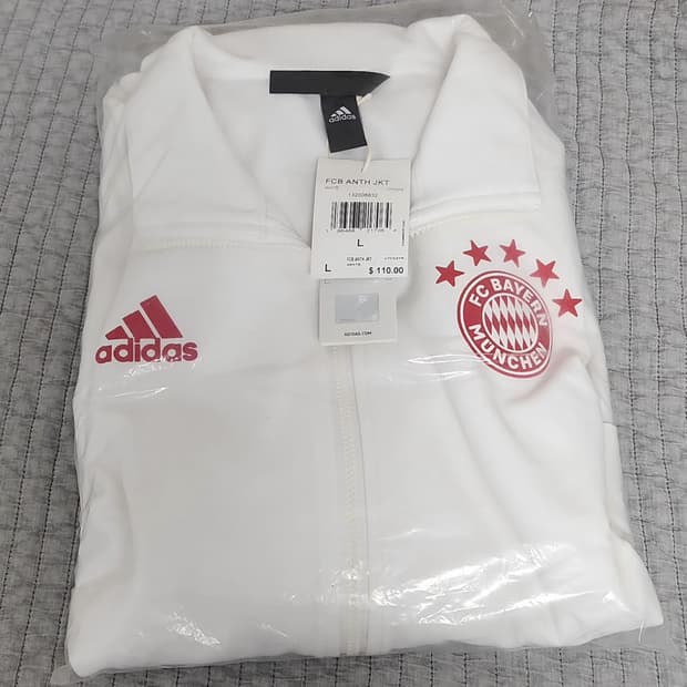 아디다스 바이에른 뮌헨 져지 자켓 L