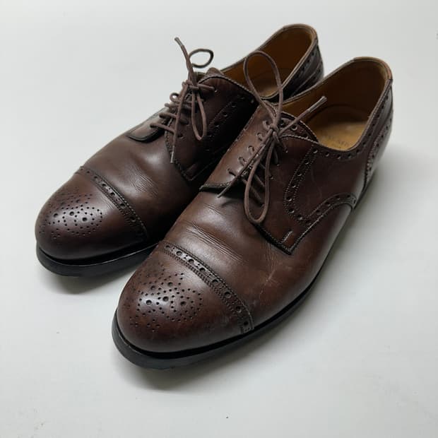 바쉬 VASS 세미브로그 구두