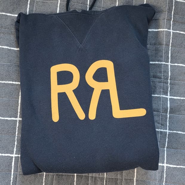 Rrl 후드티셔츠 판매합니다