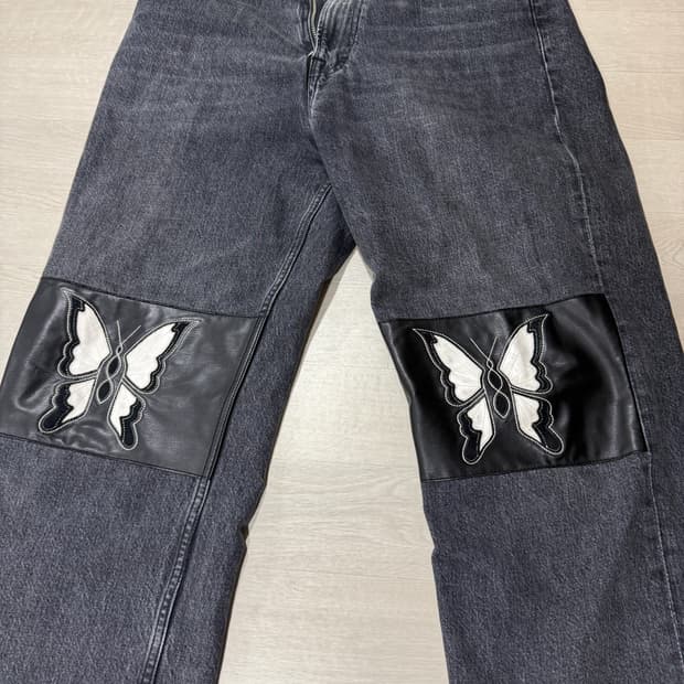 [31]아워레가시 써드컷 슈메틀링 패치 데님