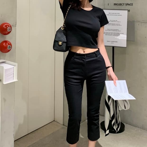 [새 상품] 쥬드마켓 카프리 롱 m